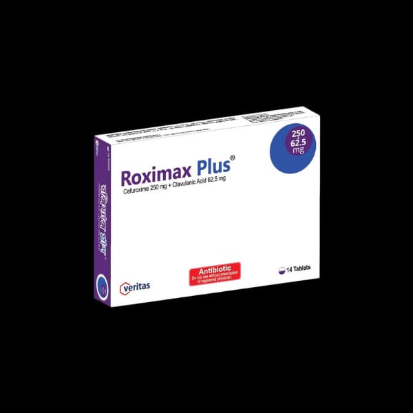 Tablet Roximax Plus 250mg+62.5mg (14pcs)